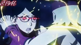 Uchiha Sarada Vs. Buntan Kurosuki! - Boruto Naruto Next Generations Episode 30 HD