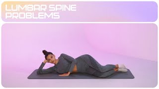 Exercises for lower back pain | Lumbar spine problems | Set 4 [ENG]