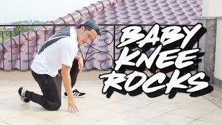 Breakdance Tutorial I How to BABY KNEE ROCKS