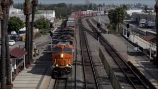 Fullerton Train Station Skywalk Compilation