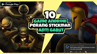 ANTI GABUT! 10 game stickman perang offline Android