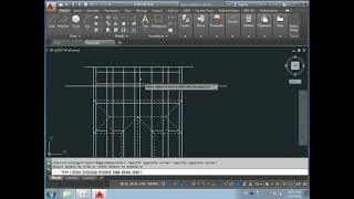 Roof plan elevation simple  2 Room in AUTOCAD