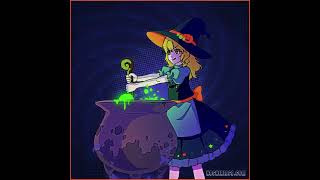 Mysterious and creepy cauldron ~Witch style, Halloween party costume~ 🎃🍬👻 #touhou #東方 #東方project