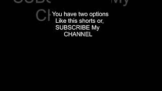 you have 2 options #shorts #viral