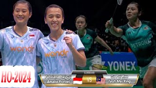 Febriana Dwipuji/Amalia Cahaya Pratiwi vs Go Pei Kee/Teoh Mei Xing || R32 Hongkong Open 2024