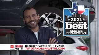 Vuelve A La Carretera Más Rápido y seguro Que Nunca En Austin, TX | Toyota of North Austin