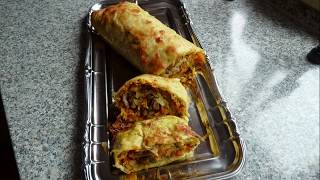 Zucchini-Rolle