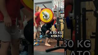 Prima vs dopo! #fitness #palestra #squat #gym #powerlifter #powerlifting #gymtok