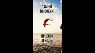 Самый высокий прыжок в воду #shorts