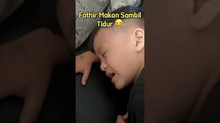 Sudah Ngantuk Berat Tidur Sambil Makan #shorts