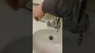 Bathroom sink is just built different