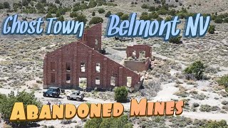 Belmont Nevada Ghost Town | Van Ness abandoned mine | Traveling with Barefoot