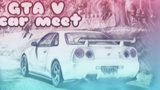 GTA V Online PS4 car meet live |Cruises|Car Ratings|Drag Races| #GTA5Online #stance #jdm #muscle