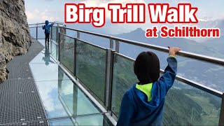 Birg Trill Walk at Schilthorn Piz Gloria 🇨🇭 Bernse Oberland  Switzerland ❣️