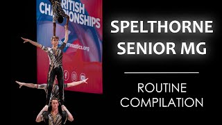 ACRO GYMNASTICS - Spelthorne Senior MG - Routine Compilation