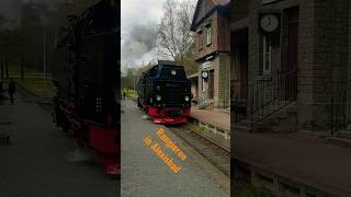 Rangieren in Alexisbad Selketalbahn HSB Harzer Schmalspurbahnen