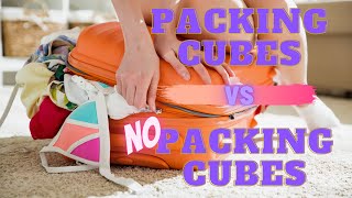 Packing Cubes vs No Packing Cubes