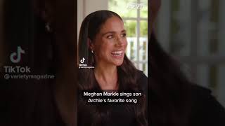 Meghan Markle Singing Son Archie's Favorite Song #shorts #meghanmarkle