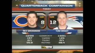 11/26/06: Bears vs Patriots Full Game Highlights: NEW MONSTERS OF THE MIDWAY VS THE GOAT TOM BRADY!