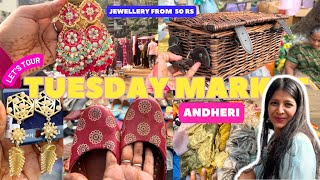 Found this SECRET MARKET in Andheri!😱 Millatnagar Tuesday Market! *CRAZY CHEAP*