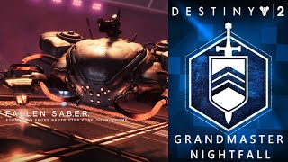 Destiny 2: Grandmaster Nightfall - Fallen S.A.B.E.R. (no commentary)