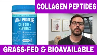 🐄 Vital Proteins Collagen Peptides Review - Highly Absorbable Grass-fed Collagen - Less Wrinkles