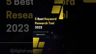 Keyword Research Tool 2023 #seotips #researchtools