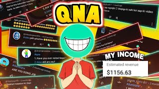 My YouTube Income? | Indian Doraemon Parody Part-8 ?| QnA | @NOTYOURTYPE | DumbAxe