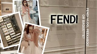 FENDI Shopping Vlog, price increase, peekaboo and mini baguette, top picks? #fendivlog