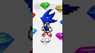 Hyper Sonic Vs SpeedRunner Mario (Sprite Animation) #sonic #sonicthehedghog #anime #mario