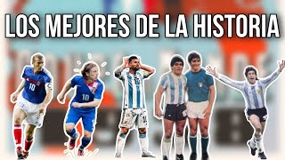 Los MEJORES JUGADORES de cada MUNDIAL