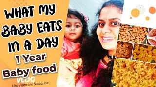 What My Baby Eats In a Day || 1 Year Old Baby Food || Day In My Life