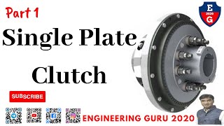 1| Single Plate Clutch   #clutch  #bme