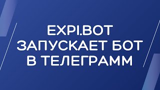 Expi.bot запускает бот в телеграмм развитие проекта и заработок по 10000$ в месяц это реально!!!