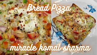 Bread Pizza in kadai | Evening Snacks in 10 Minute