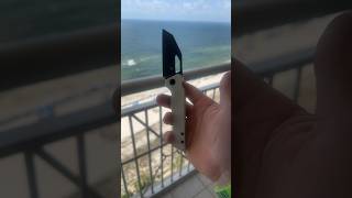 Do you like the kansept of the beach #edc #knifelife #knife  #beach #vacation #asmr #youtubeshorts