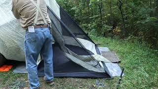 Setting up the Car Camp (Clip 4 of 5)..Stakes, Poles, Ropes...HASIKA SUV Car Screen Tent - Part 13