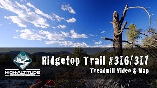 Ridgetop Trail #317 & Pine Lakes Trail #316