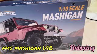 fms mashigan 1/10 New toy Unboxing リモコンカーオフロード車