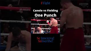 Canelo vs Fielding - One Punch - Nocaute #shorts