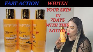 EGYPTIAN HALFCAST LOTION (FAST ACTION BODY LOTION)MY HONEST REVIEW.