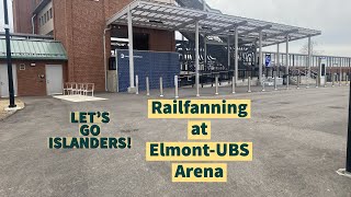 Railfanning at Elmont-UBS Arena