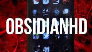 ObsidianHD - SICK RED/BLACK Theme for iOS 5 (Winterboard Theme)