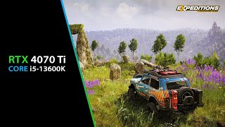 Expeditions: A MudRunner Game || Intel Core i5 13600k + RTX 4070 TI || Ultra 1440p || Windows 11