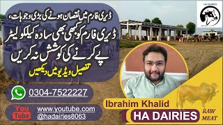 Losses in Dairy Farming Big Reasons | Live Stock business | Cattle farming | HA DAIRIES