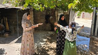 Nomadic Life: Farkhunde's Peaceful Return to Her Family After Months at University 🌾🏫