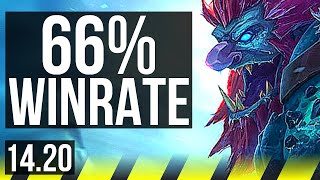 TRUNDLE & Senna vs KALISTA & Alistar (ADC) | 66% winrate | EUW Master | 14.20