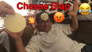 (HILARIOUS) CHEESE SLAP PRANK *ANGRY DAD*