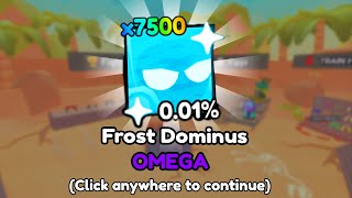 🔴Stream ends when i hatch FROST DOMINUS! Arm Wrestle Simulator