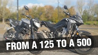 First Time Riding a Big Bike - Honda CB500X